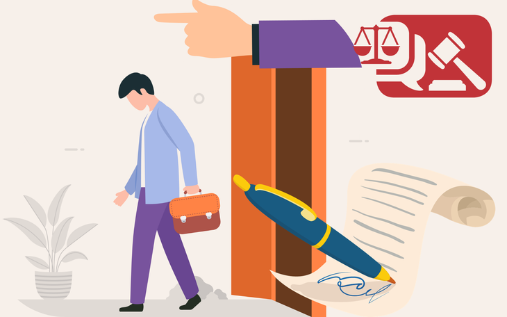Bị cho nghỉ việc trước hạn hợp đồng tạm thời, phải làm sao? - Ảnh minh họa: NGỌC THÀNH