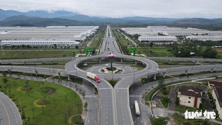 Đến năm 2030 Quảng Nam phấn đấu trở thành tỉnh phát triển khá của cả nước. Trong ảnh là Khu kinh tế mở Chu Lai - Ảnh: LÊ TRUNG