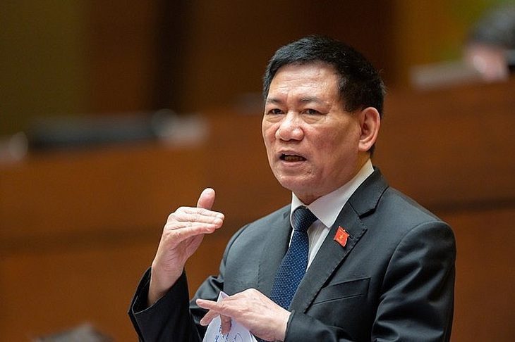 Bộ trưởng Bộ Tài chính Hồ Đức Phớc - Ảnh: PHẠM THẮNG