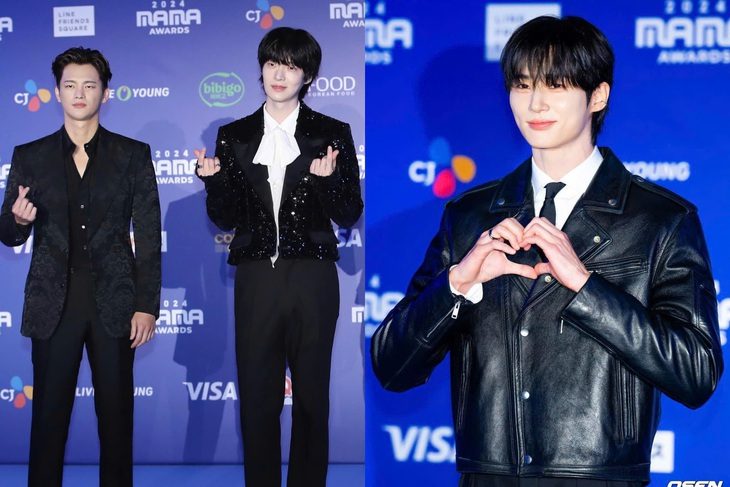 Byeon Woo Seok tỏa sáng, cặp đôi Seo In Guk Ahn Jae Hyun gây náo loạn thảm đỏ MAMA Nhật Bản - Ảnh 1.